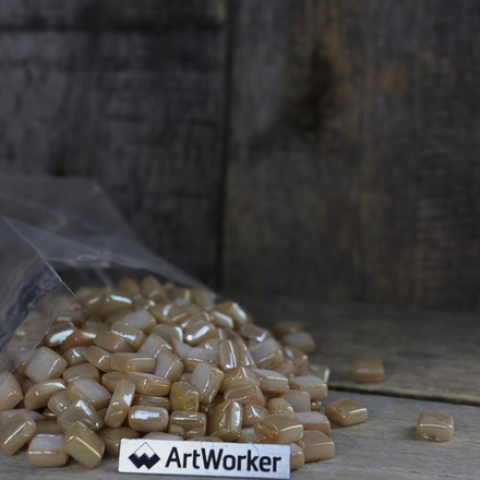 FLORY12 AW063 Стеклянная мозаика 12х12 мм 0,5 кг