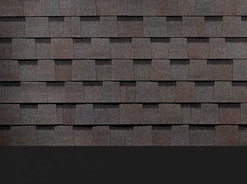 Ламинированная черепица Серия Dragon Lux, изюм(1упак.-2.38кв.м)м2