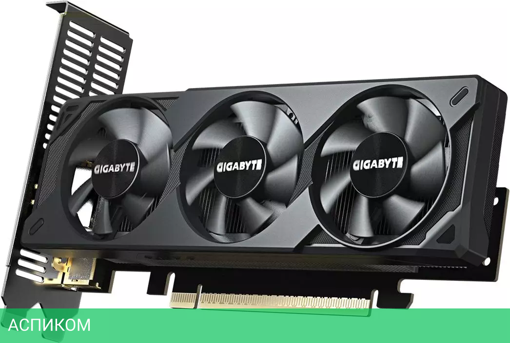 Видеокарта GigaByte GeForce RTX 5060 OC Low Profile 8G GDDR7 (GV-N5060OC-8GL)