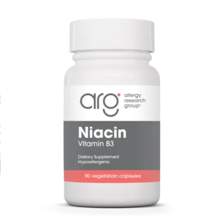 Niacin Vitamin B3 90 капсул Allergy Research Group