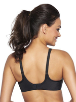 Спортивный бюстгальтер-топ +size Carri (Размер: 105E) (Цвет: черный)