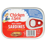 Chicken of the Sea, Дикие сардины в луизианском остром соусе, 106 г (3,75 унции)