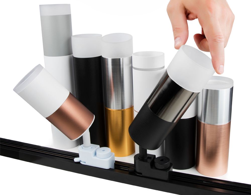 Ambrella Крепеж трековый поворотный для корпуса светильника с диаметром отверстия D60mm DIY Spot A2521