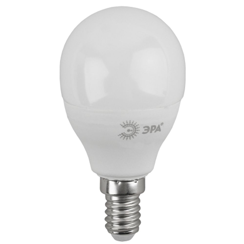 Лампа светодиодная ЭРА STD LED P45-11W-827-E14 11Вт шар теплый белый свет Е14 | Лампы cветодиодные Шар (G/P)