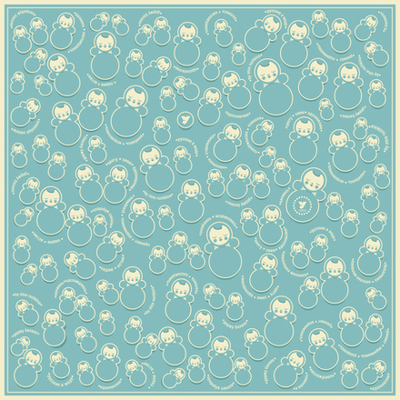 Платок «Русская неваляшка. Мечта»