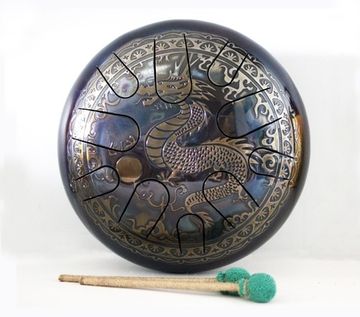 AL30-BMI-DR Глюкофон 30см, Дракон - B Minor Insomnia 432гц, Мастерская Алатырь