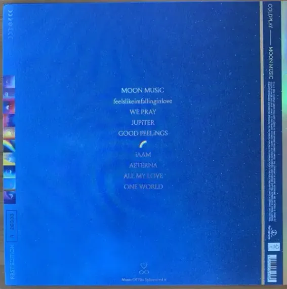 Coldplay – Moon Music (Coloured Translucent Red) LP