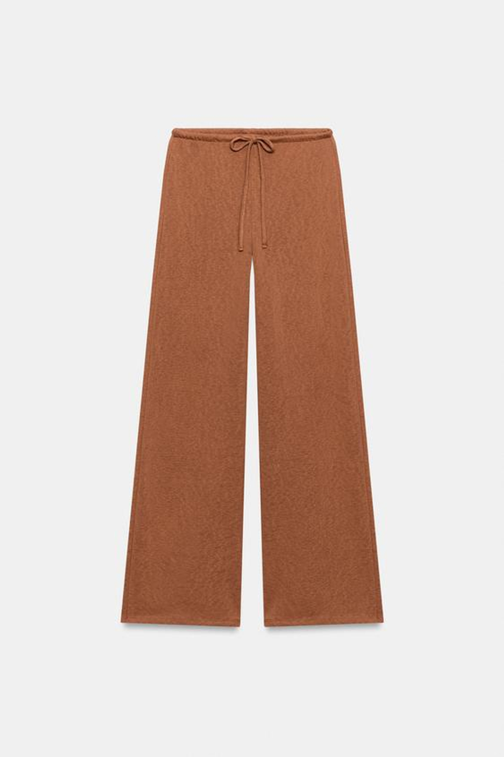 ZARA БРЮКИ В СТИЛЕ РУСТИК, ТЕМНЫЙ ЧЕРЕПИЧНЫЙ