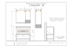 Шкаф-колонна Comforty Страсбург-35 дуб дымчатый