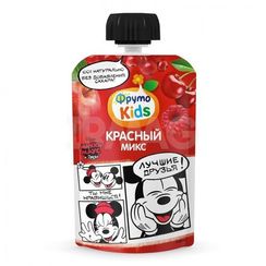 Пюре ФрутоKids с 5 мес. Яблоко черешня малина