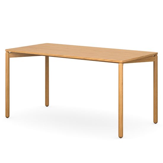 Стол обеденный saga, 75х150 см, ясень