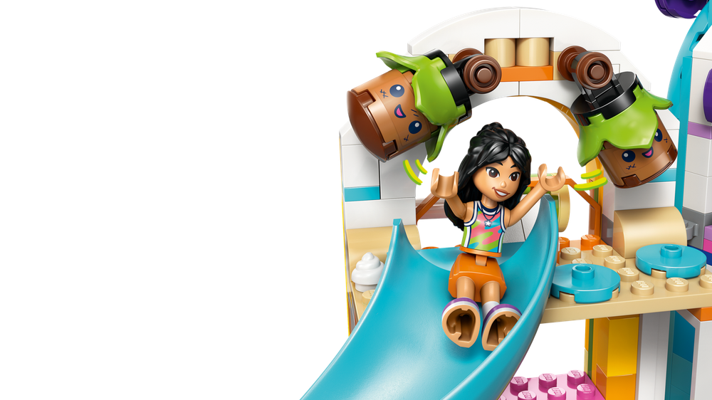Конструктор Лего Френдс Весёлая детская площадка 42686 | LEGO Friends Fun Indoor Playground большой набор 668 деталей 7+