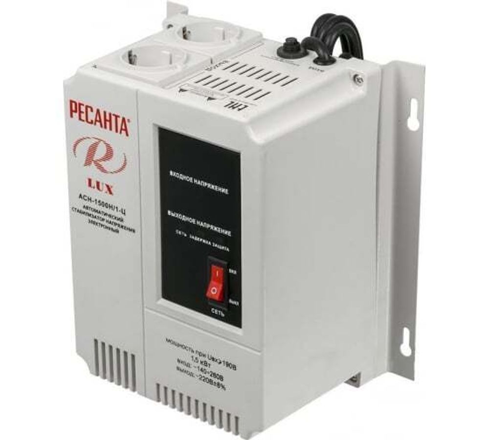 Стабилизатор АСН-500 Н/1-Ц Ресанта LUX