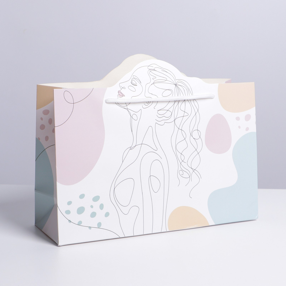 Пакет подарочный «Идеал», 30 × 23 × 10 см 7039852