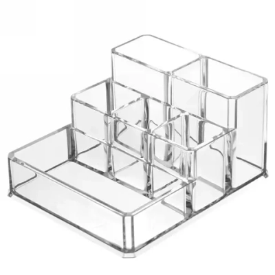 Органайзер для хранения «ФАНТЭНЕГРО», прозрачный, 6 отделений, 12,5*10,5*6,5см