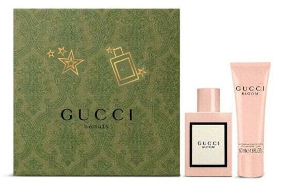 Парфюмерные наборы Gucci Bloom - EDP ​​50 ml + body lotion 50 ml