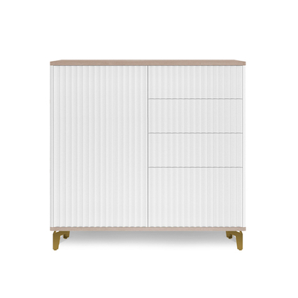 Комод ROYAL 5063 эко (Макиато-Золото)