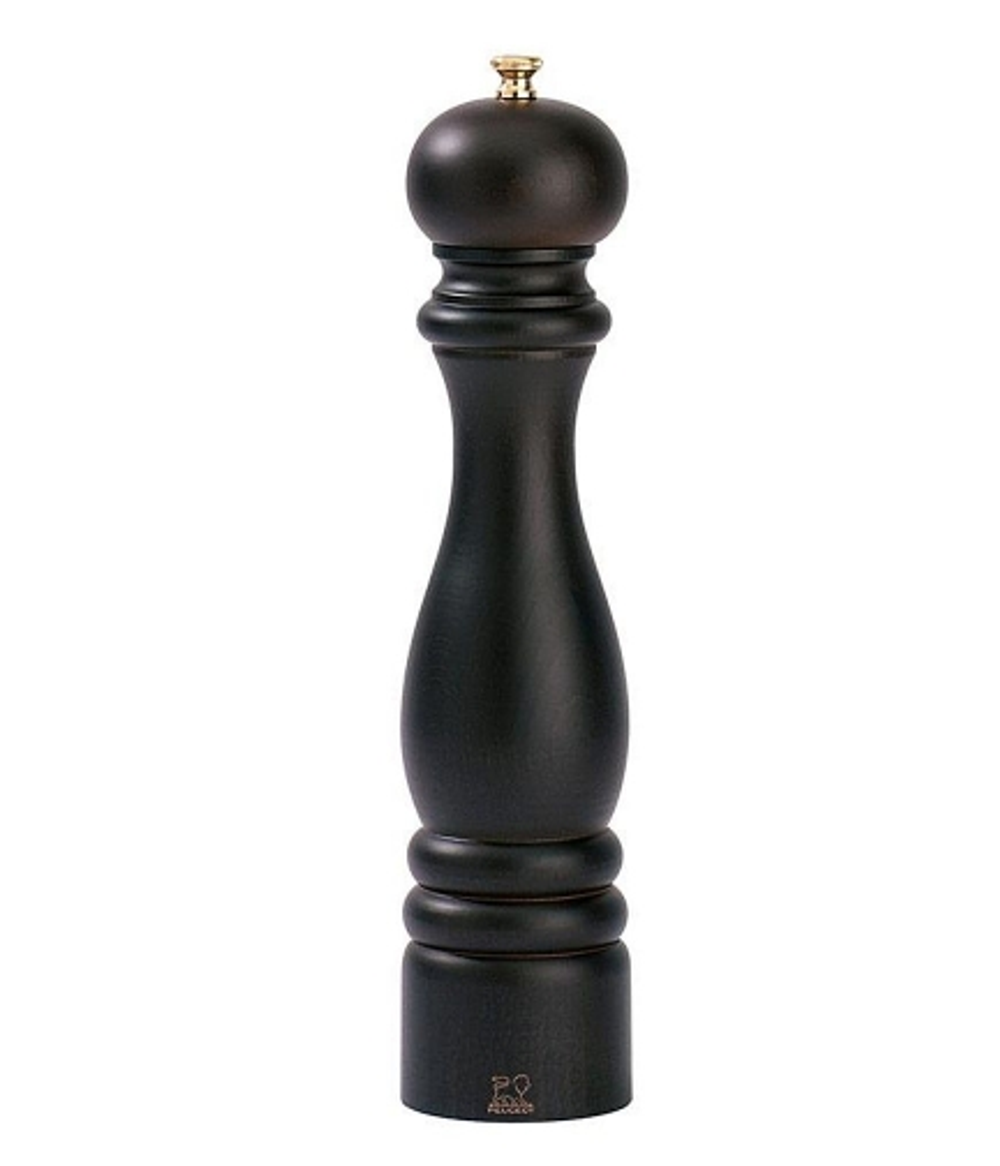 Мельница для соли 30 см Peugeot Paris темно-коричневая Франция