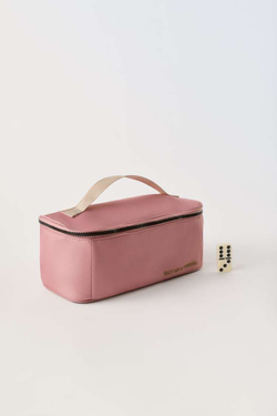 ZARA НАБОР НЕСЕССЕРОВ, РОЗОВЫЙ