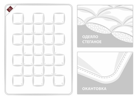 Одеяло всесезонное 155х200 German Grass Premium Familie Non-Alergenic