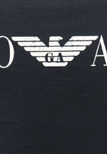 Emporio Armani Футболка с принтом - Синий