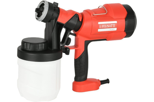 Электрический краскораспылитель Felisatti КР-400, 400 Вт (краскопульт)