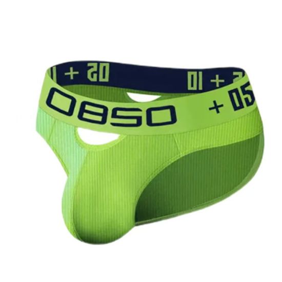 Мужские трусы брифы зеленые BS BS3513-19