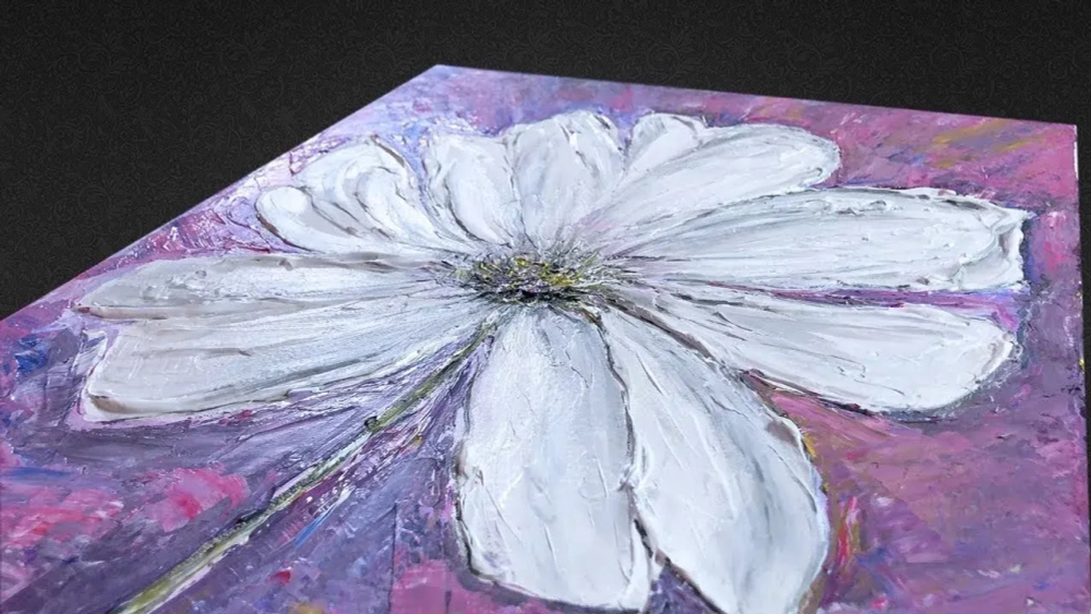 Мастер-класс "Интерьерная картина" текстурной пастой