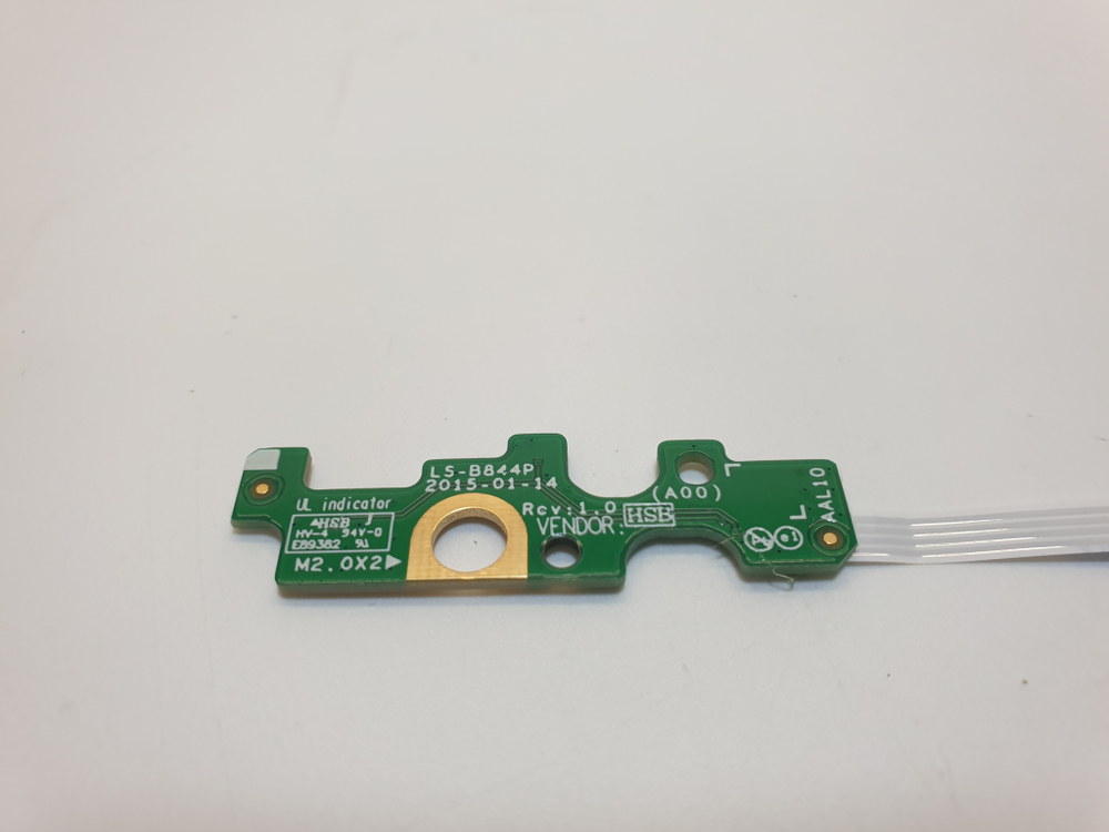 Кнопка питания Dell 15-5555, 15-5758, LS-B844P
