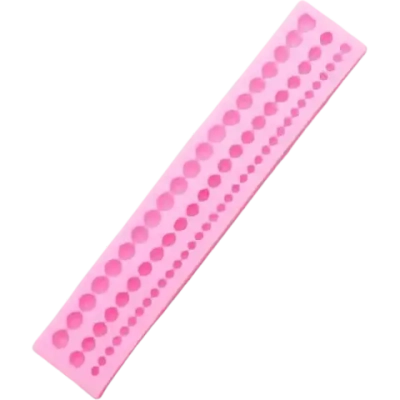 Молд Доляна «Жемчужная нить», 23×4 см, цвет МИКС