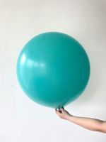 S шар гигант 24"/60 см пастель аквамарин (БГ-90)