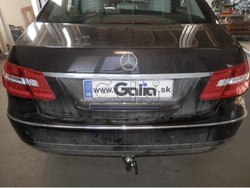 Оцинкованный фаркоп на Mercedes E-Class w212 седан, кроме AMG 2009-2016 (без электрики), Galia M138C