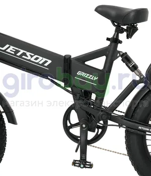 Электровелосипед Jetson GRIZZLY 1200w (48v15ah) - Чёрный фото №12