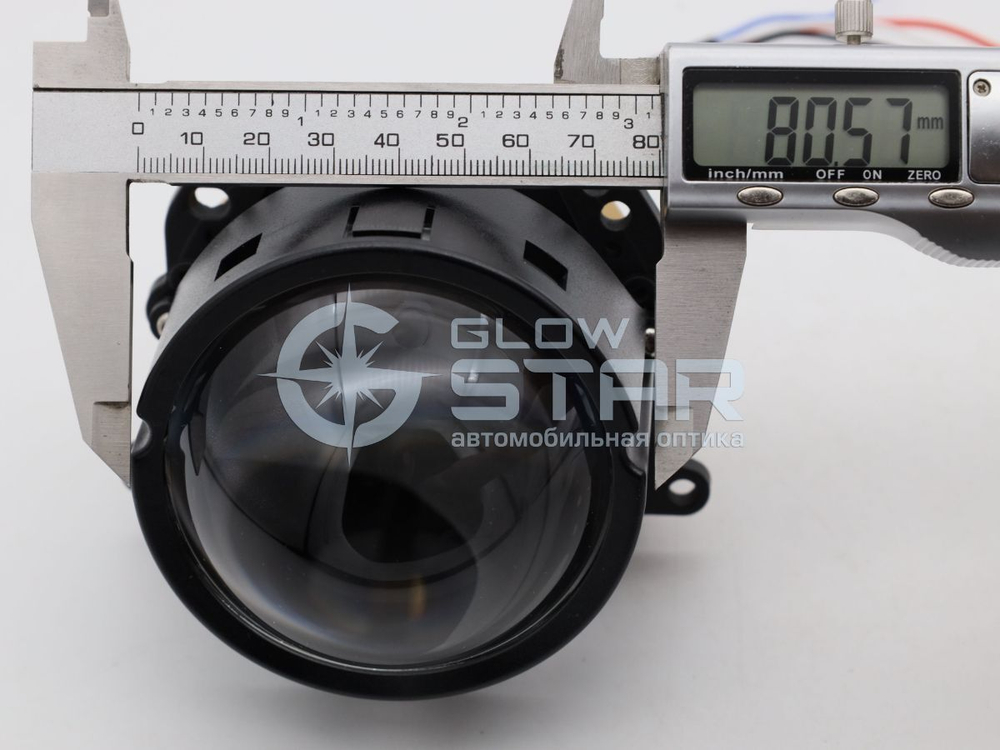 Билед модули Aozoom A15 4300K, 3.0 дюйма, 2 чипа, 12V, 58W/65W, крепление 3R и съемное гаечное (комплект, 2шт)