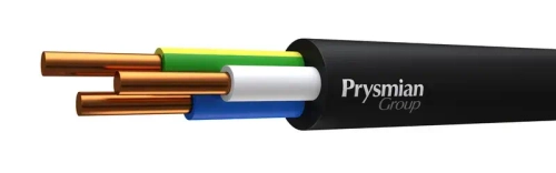 Кабель ВВГнг(А)-LS 3х2.5 ОК (N PE) 0.66кВ (бухта) (м) РЭК-PRYSMIAN 1503050101