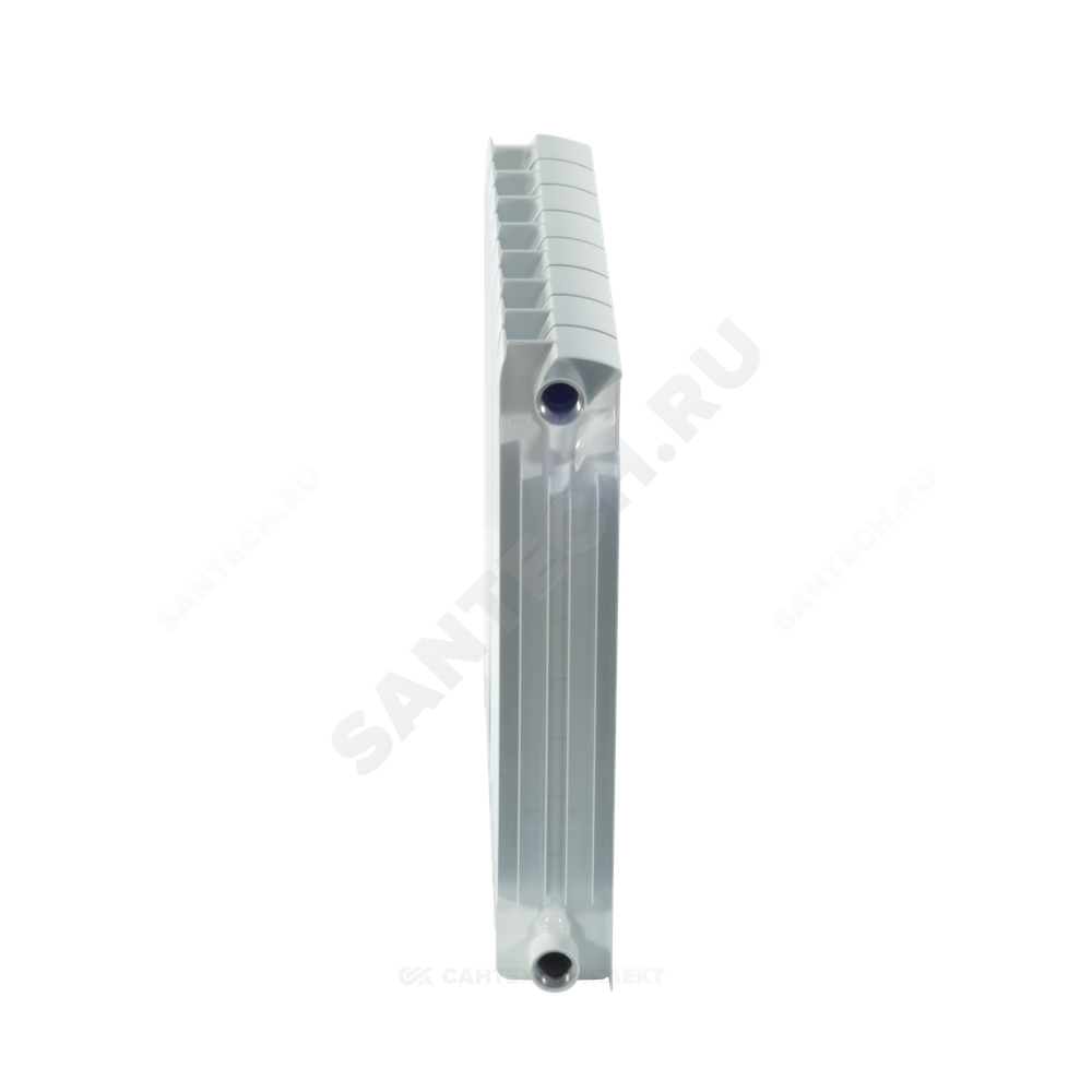 Радиатор биметаллический Base 500 4 секции Qну=788 Вт RAL 9016 (белый) RIFAR B 500-4