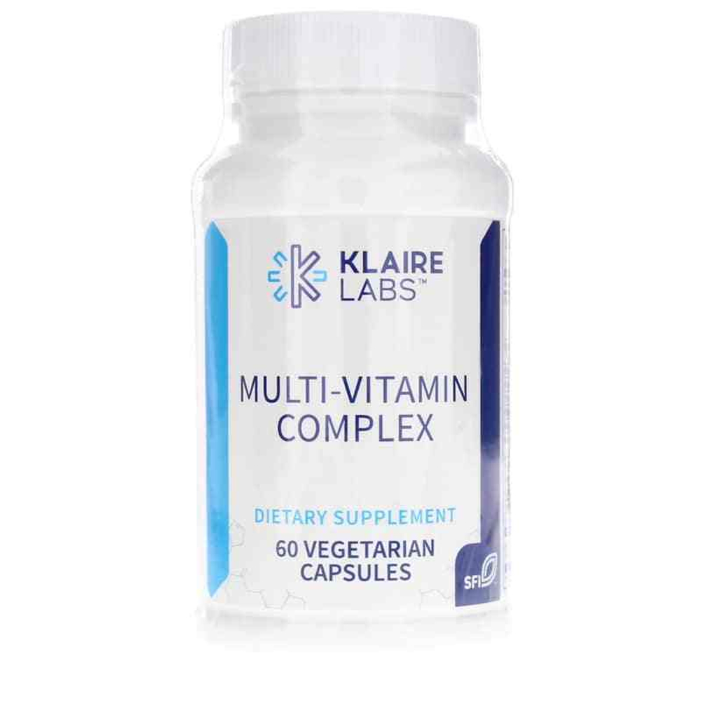 Klaire Labs - Multi-Vitamin Complex - 60 capsules