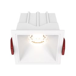 Модульный встраиваемый светодиодный светильник Maytoni Alfa LED DL043-01-10W3K-SQ-W