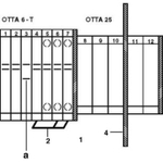 0790488 - OTTA 25-M5 - Проходные клеммы