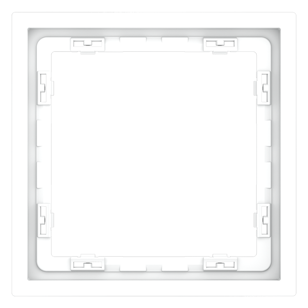 Рамка пластиковая VOLTUM S70 на 1 пост, (белый матовый)