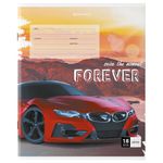 Тетрадь 18 л. BRAUBERG клетка, обложка картон, "SPORTS CAR", 106479, 5шт