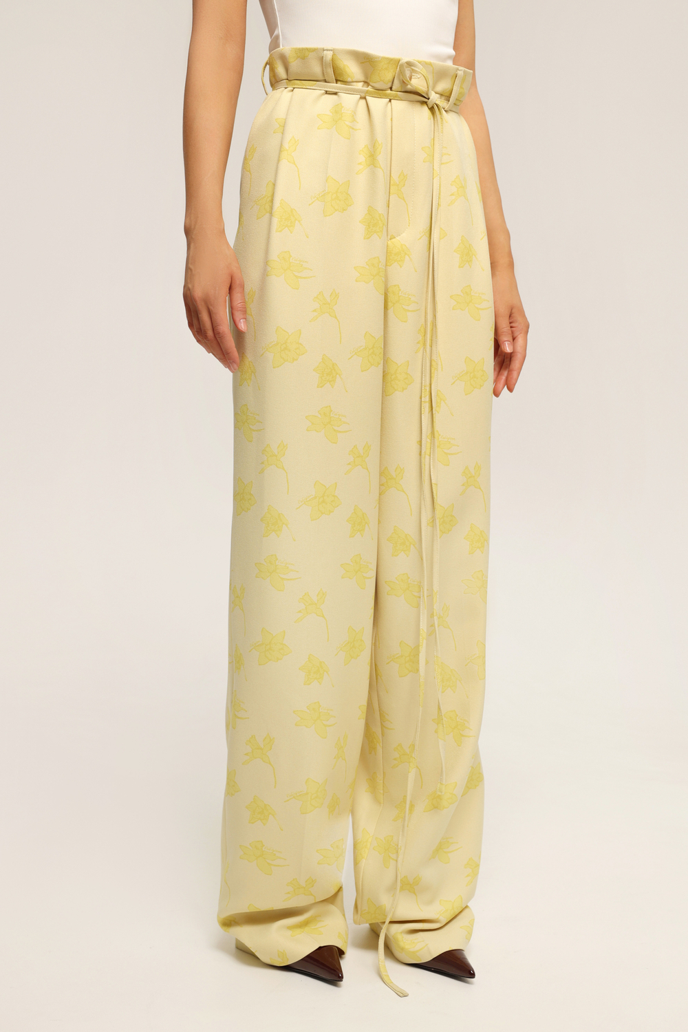 Брюки широкого кроя