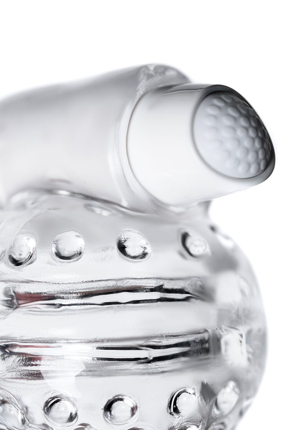 Прозрачный мастурбатор Lingam Shakti (Цвет: прозрачный)