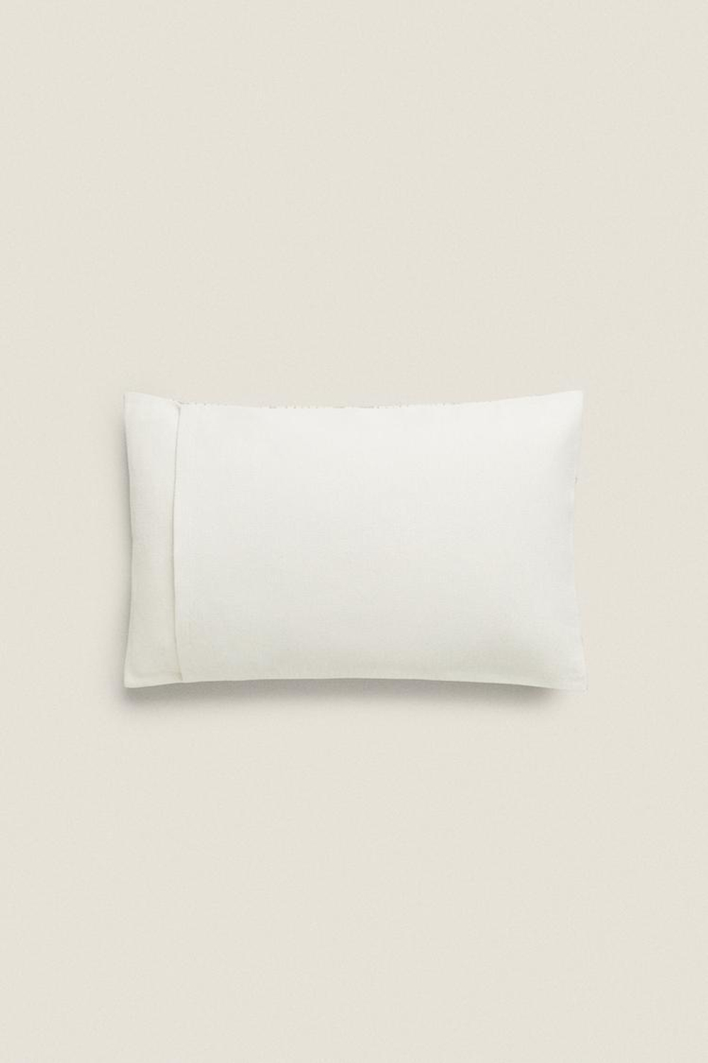 ZARA HOME ЧЕХОЛ ДЛЯ ДЕКОРАТИВНОЙ ПОДУШКИ С ГЕОМЕТРИЧЕСКИМ ПРИНТОМ, КРЕМОВЫЙ