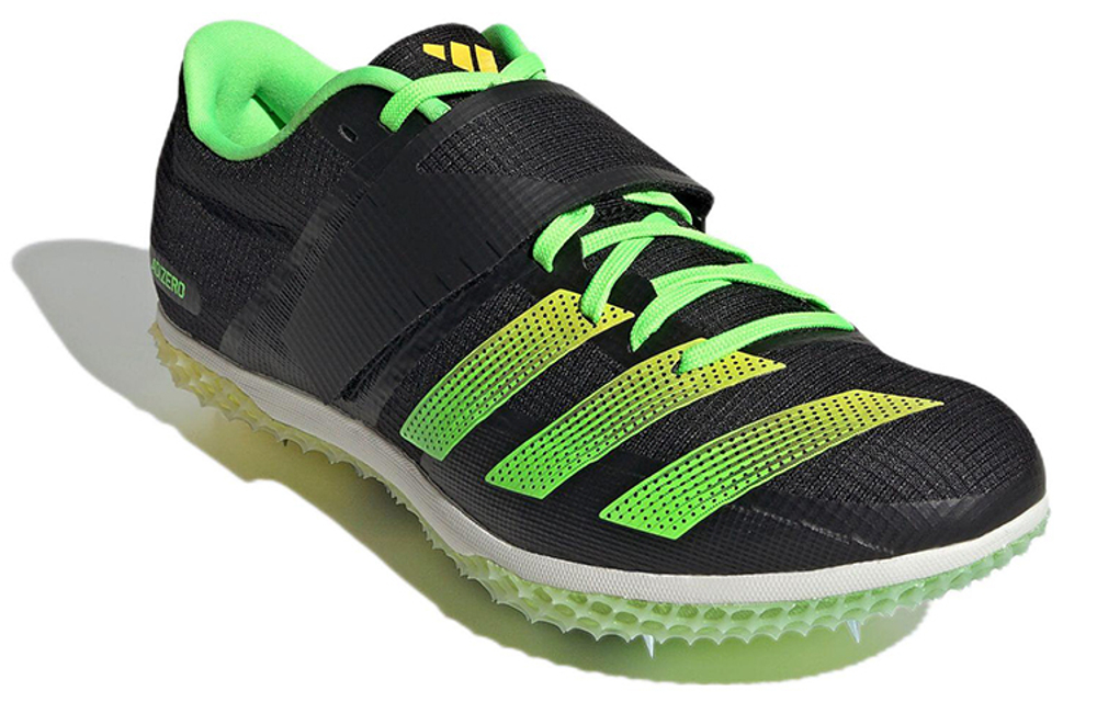 Adidas Adizero High Jump "Black Solar Green"