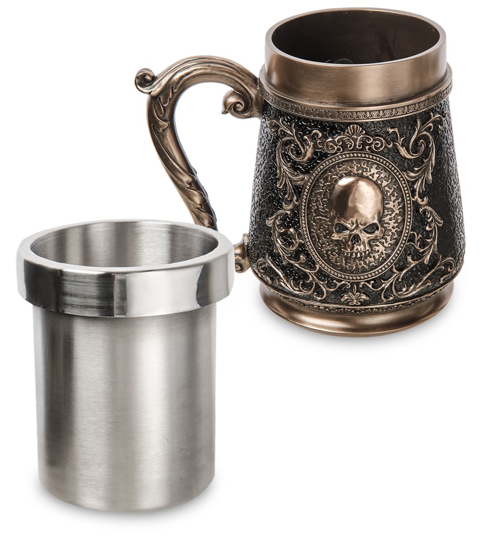 Veronese WS-1078 Пивная кружка «Череп»