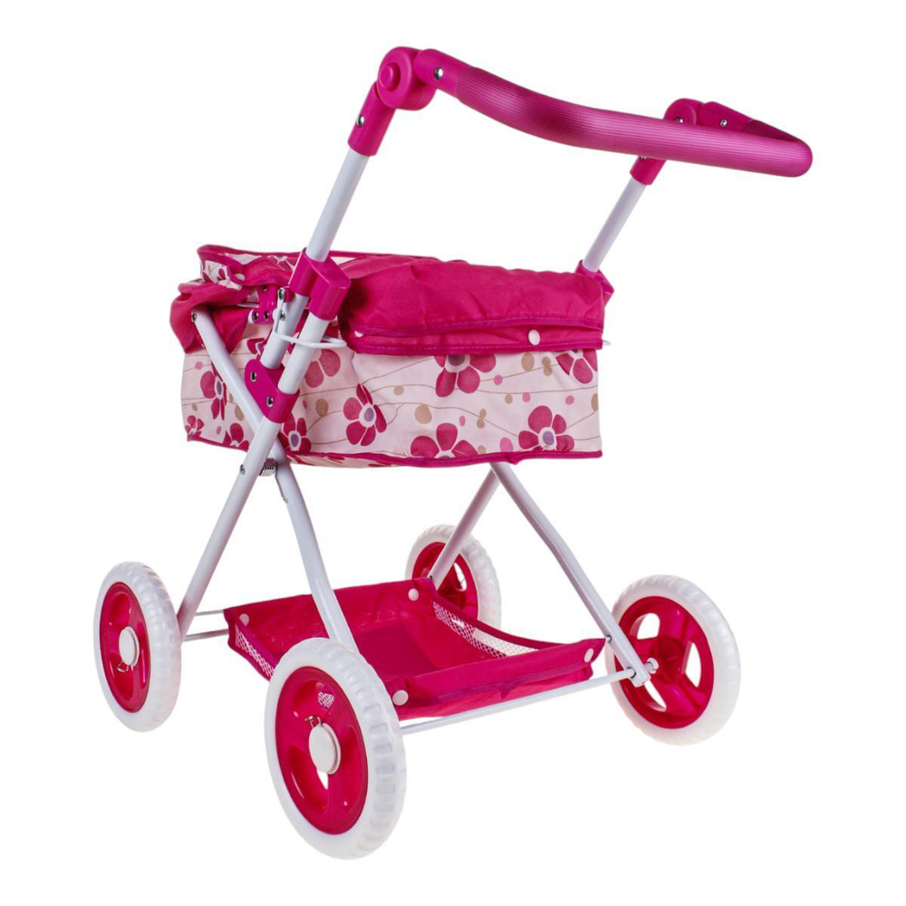 Коляска для куклы лежачая, коробка 61881