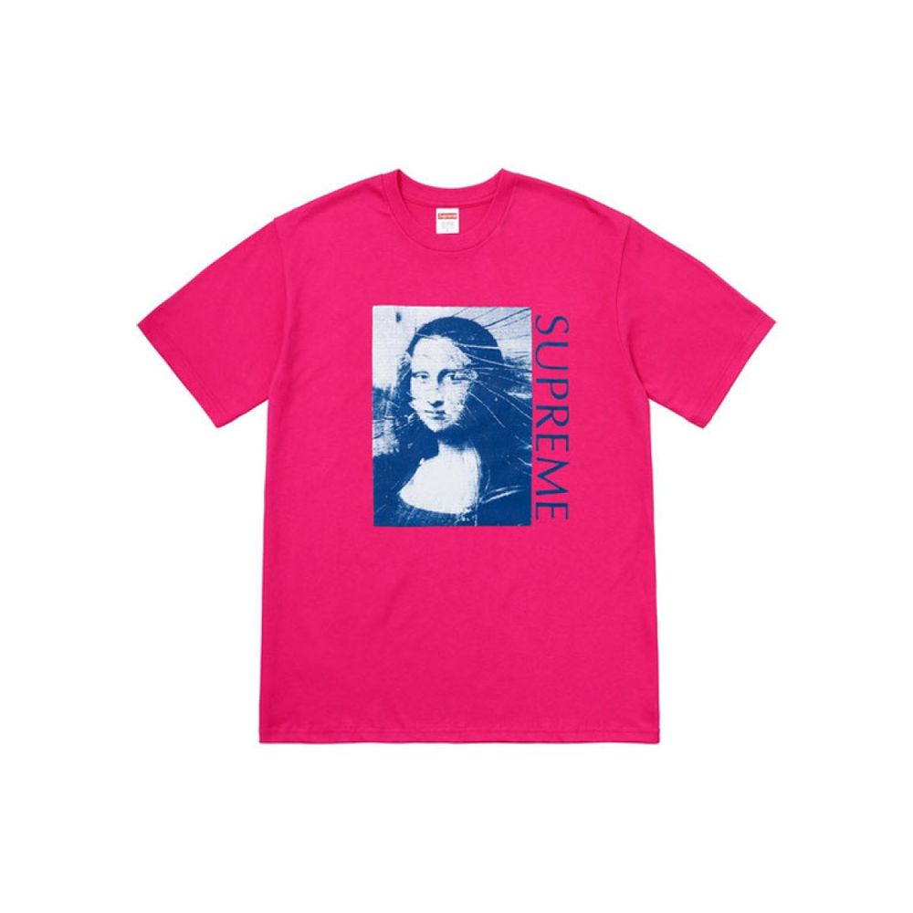 Supreme SS18 Mona Lisa Tee Hot Pink T