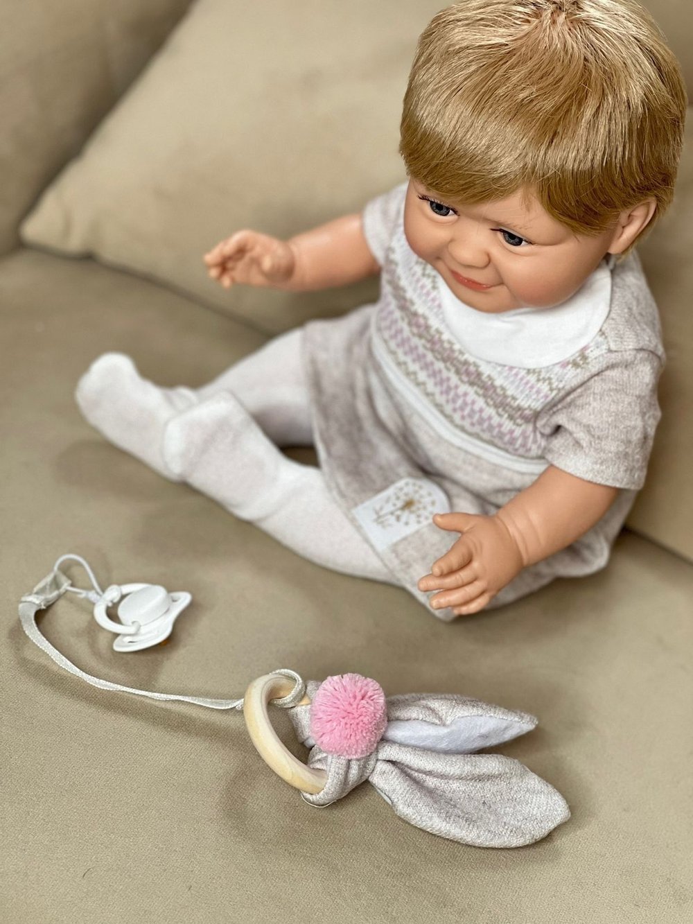 Кукла Marina and Pau 42cм Sugar Winter мягконабивная (M707K)