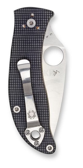 Складной нож Spyderco Alcyone 222GPGY c клинком из стали CTS-BD1, рукоять G10